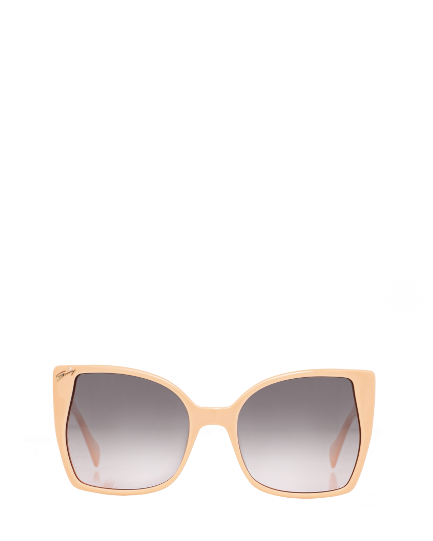 Salmon acetate sunglasses