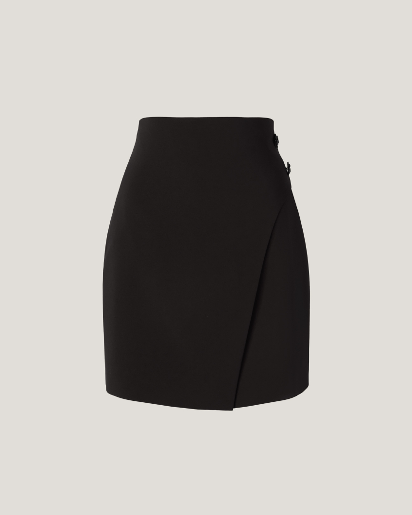 Wrap miniskirt