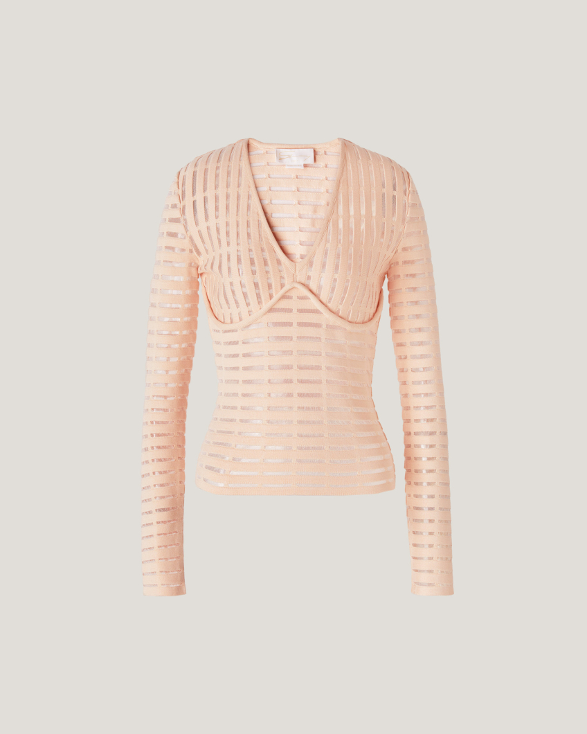 Iconic sheath knit sweater