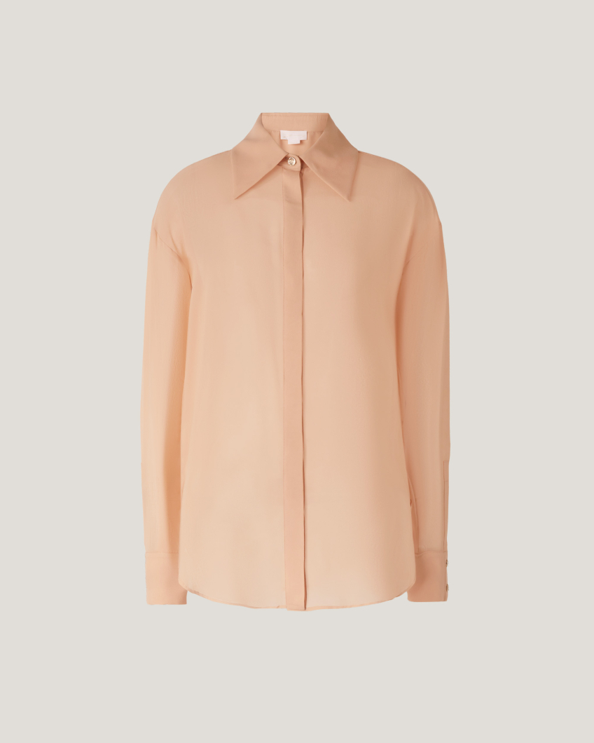Silk Long-sleeved shirt
