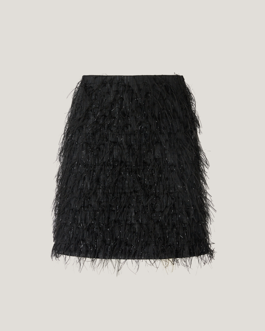 SKIRT 76AP 3011 ORGANZA FEATHER