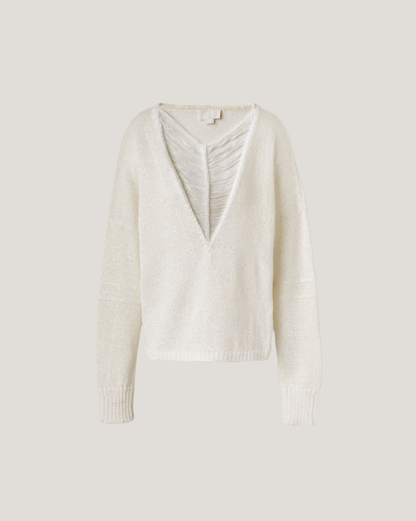 V-neck sweater