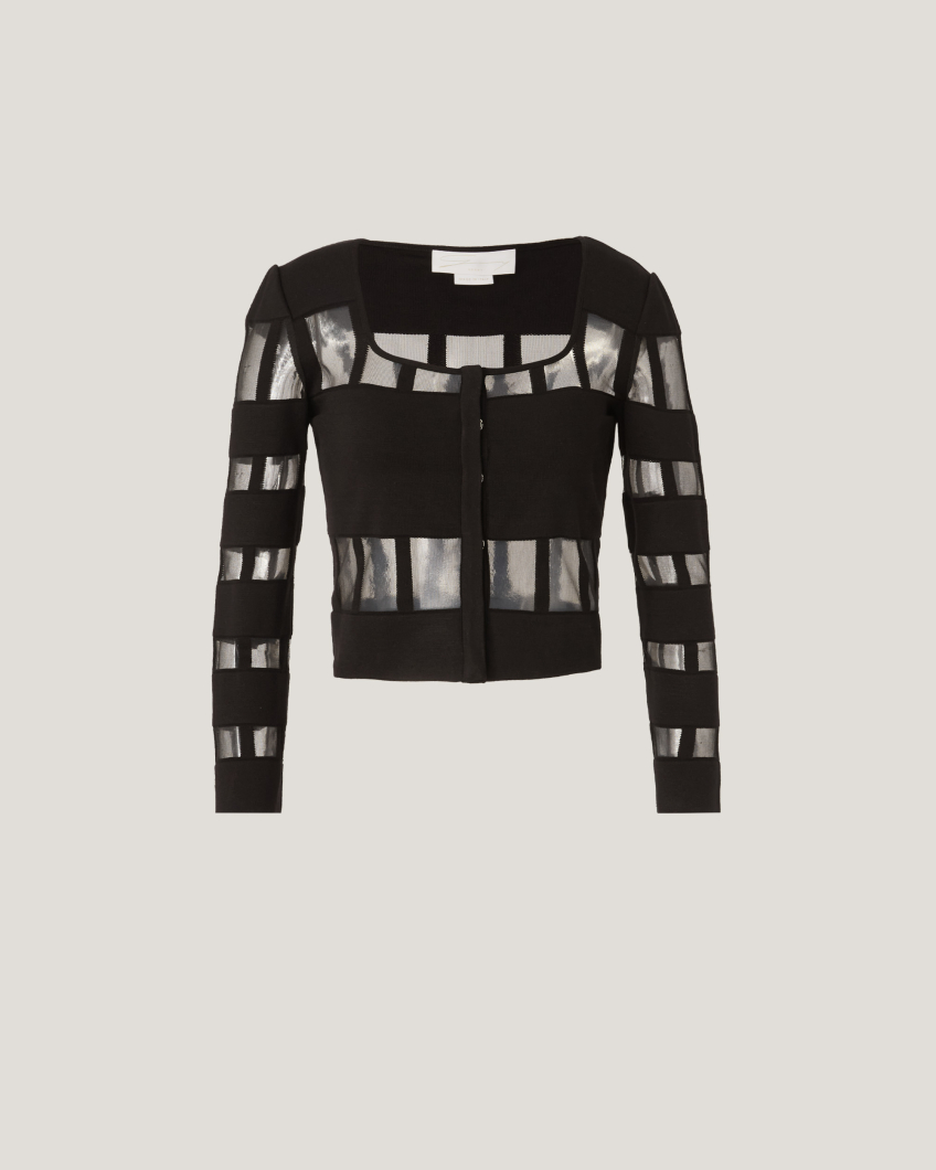 Knit cardigan