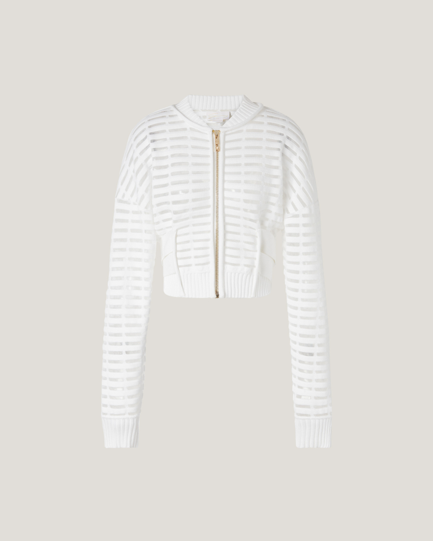 KNITWEAR 76AP 8033 YARN HORIZONTAL TRASPARENT