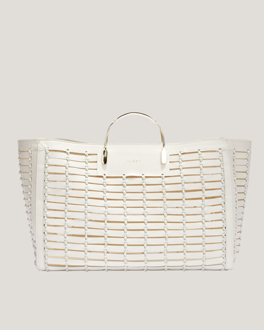Nappa leather Genny tote bag