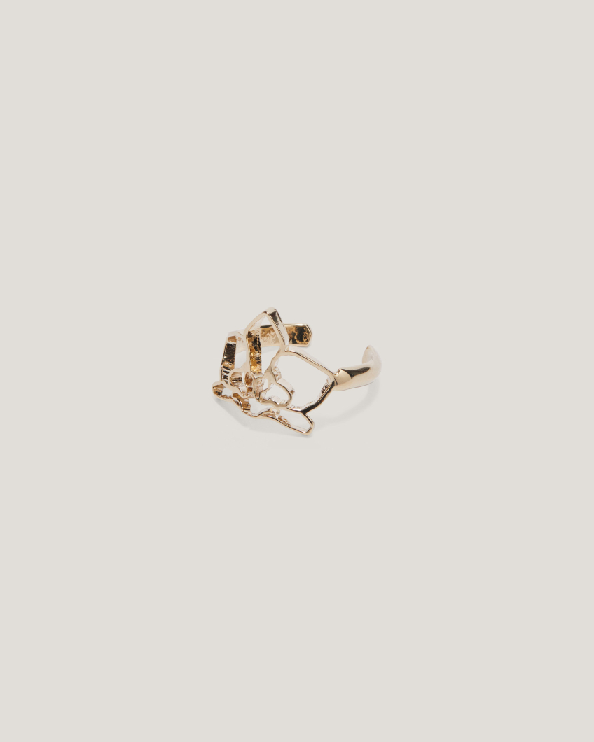 Outline Orchid ring