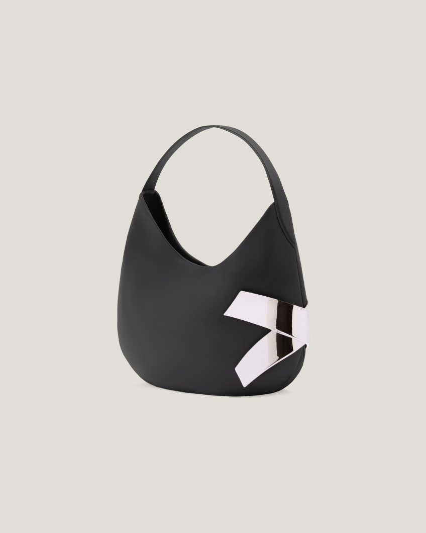 Large nappa leather X bag