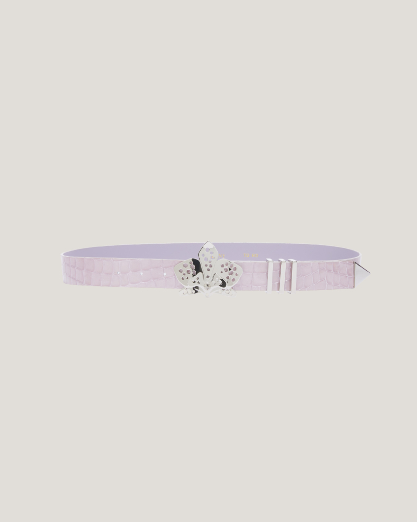 BELT 77AP - ORCHIDEA BELT PELLE COCCO VERNICE