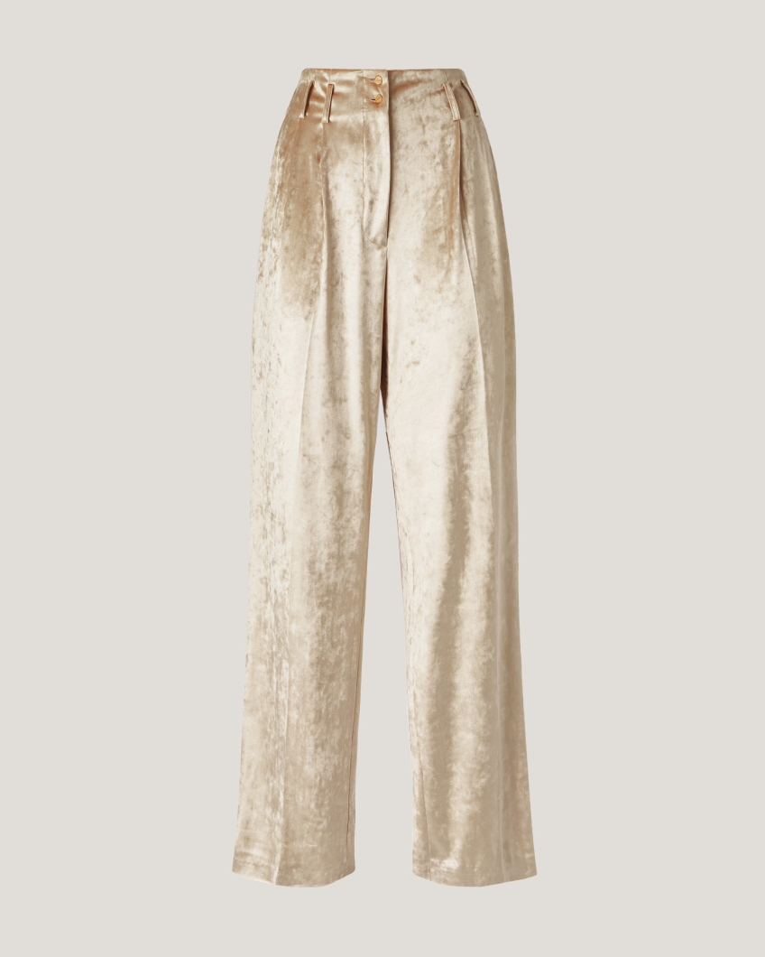 TROUSERS 77AP 1008 VELLUTO STRETCH CANGIANTE