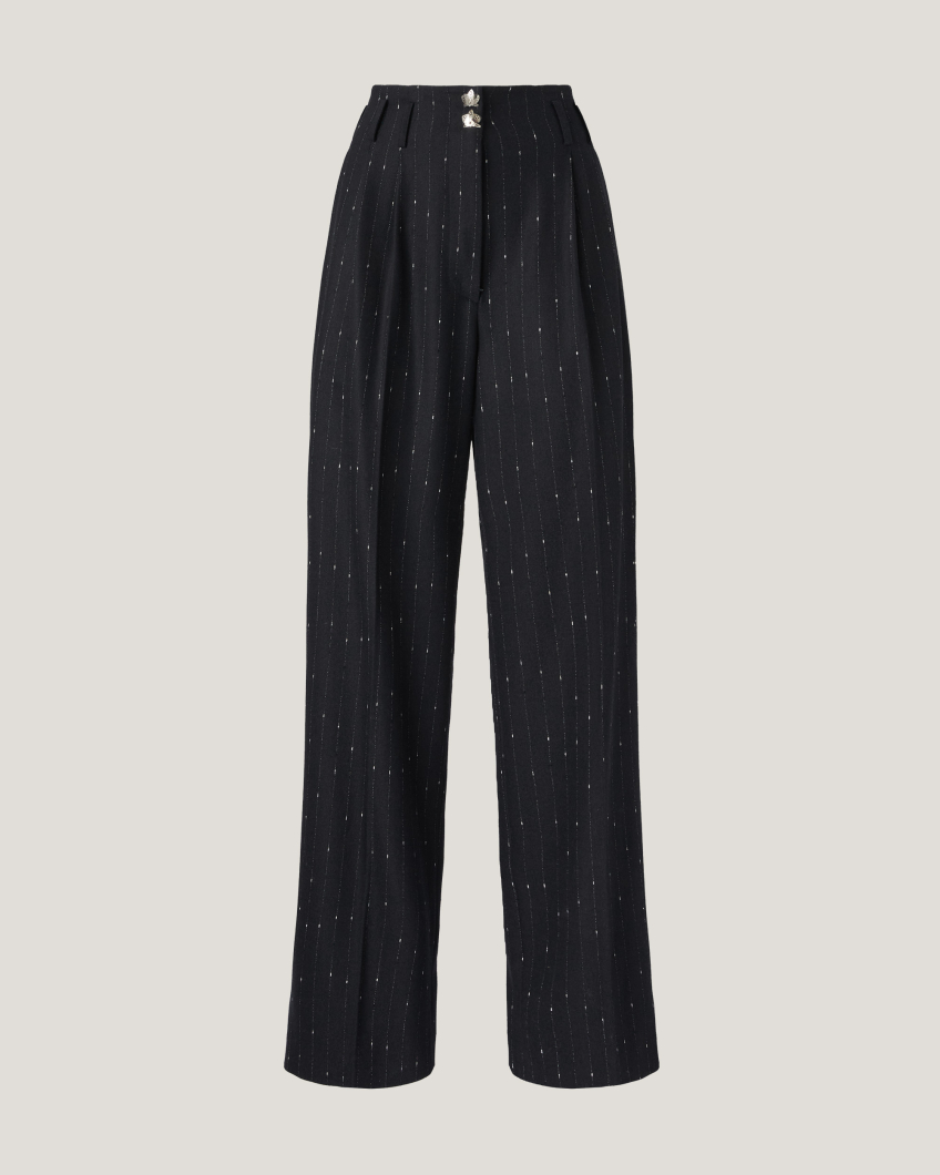 TROUSERS 77AP 1008 GESSATO FANTASIA BISTRETCH