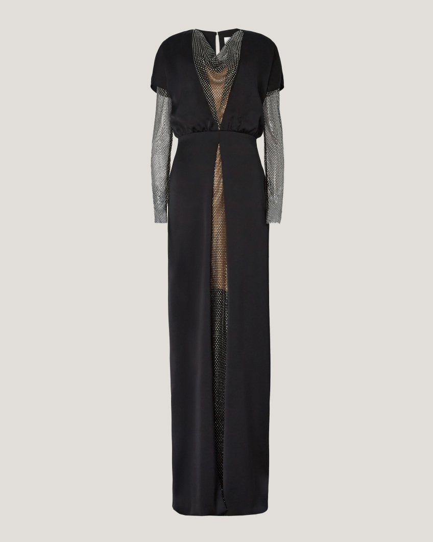 DRESS 77AP 4043 ENVERS SATIN