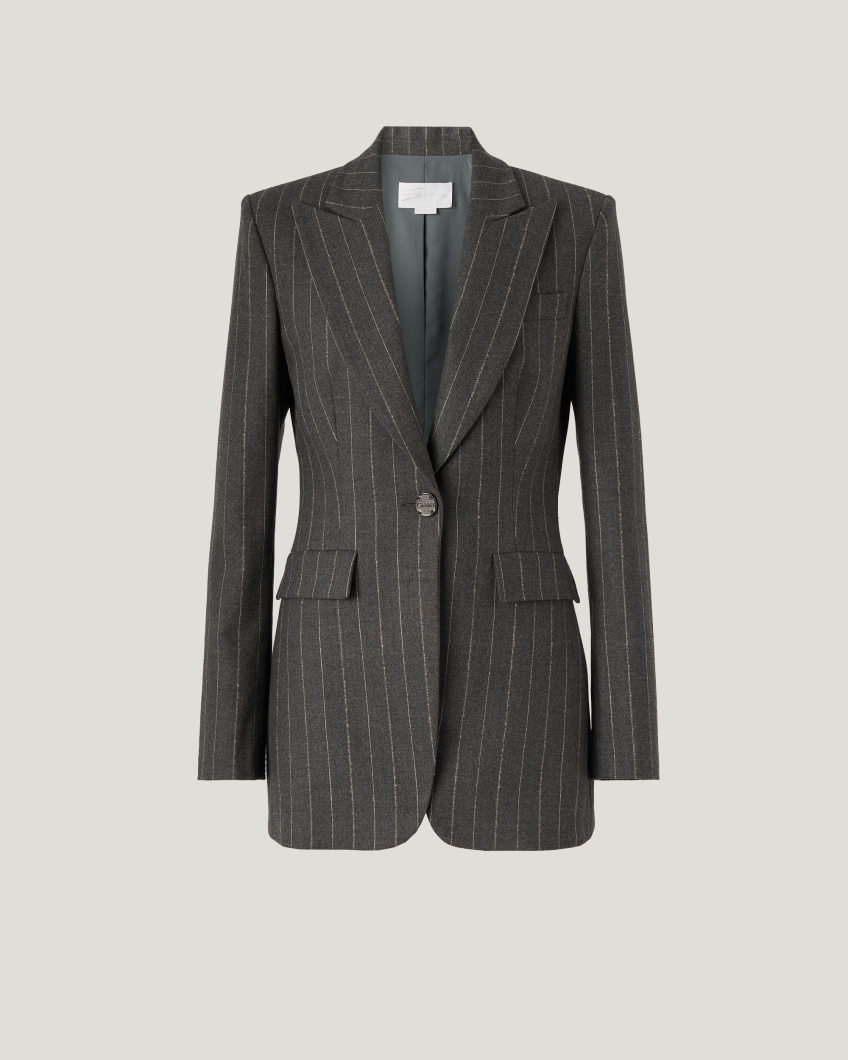JACKET 77AP 5001 EASY FLANELLINA GESSATA BISTRETCH LUREX