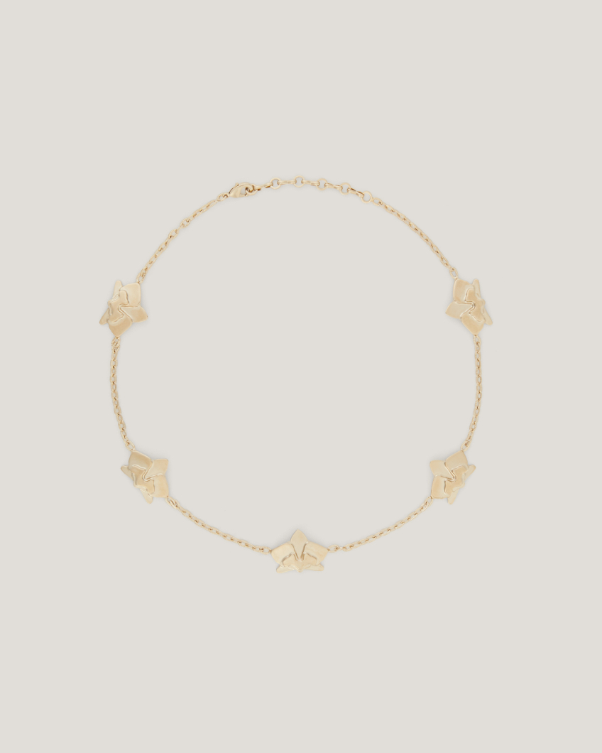 Orchids necklace 