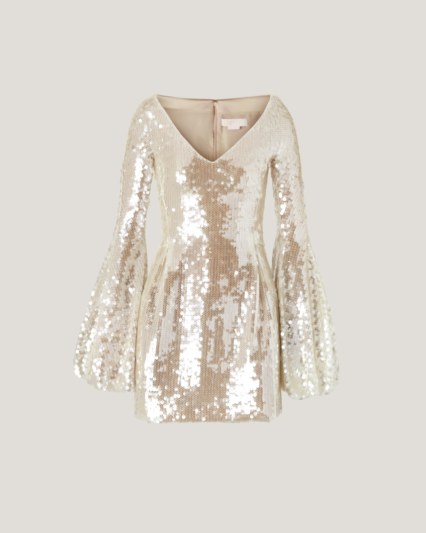 Sequined Mini Dress