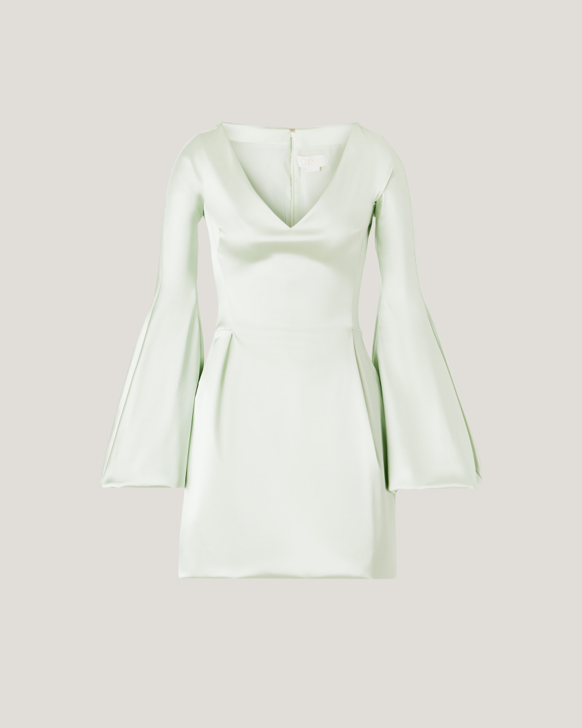 DRESS 77AS 4058  SATIN SUPER STRETCH