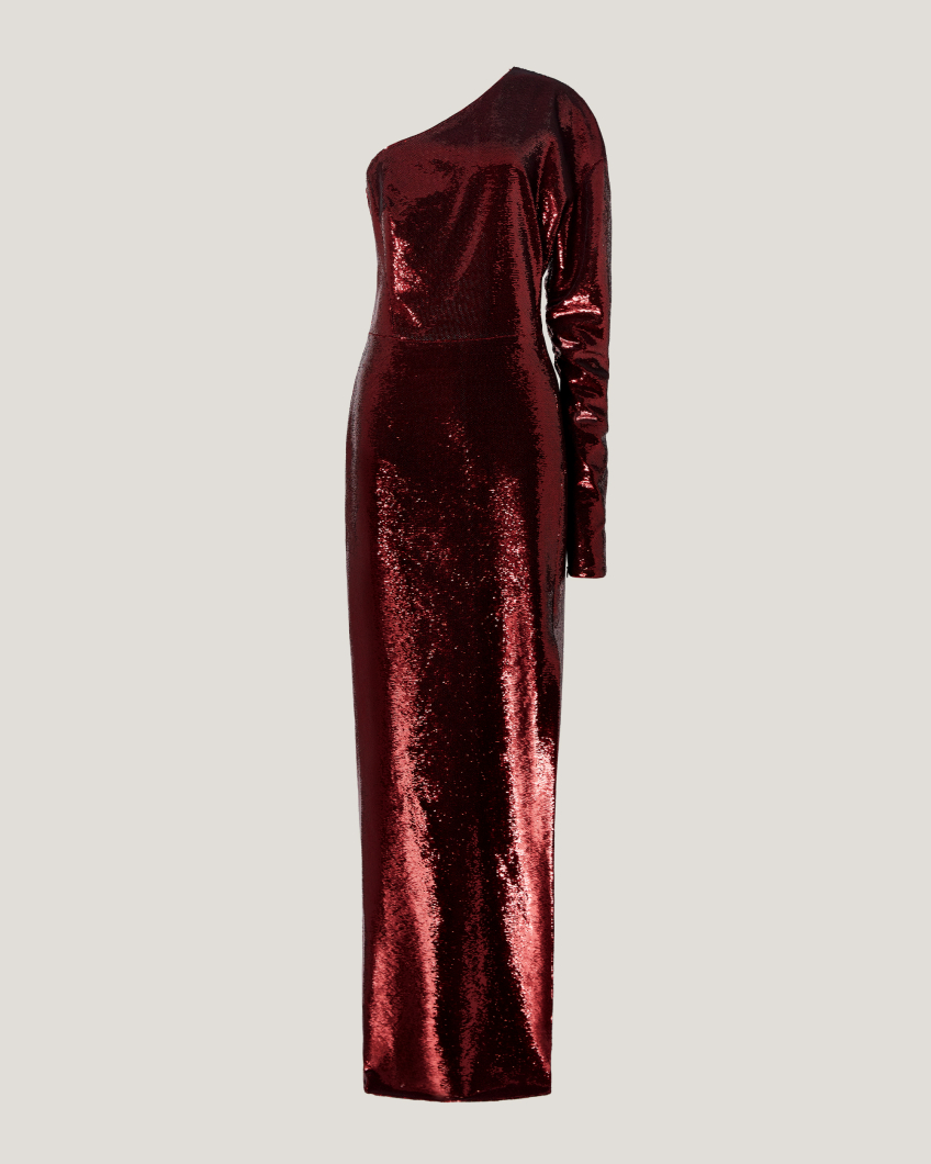Long sequin gown