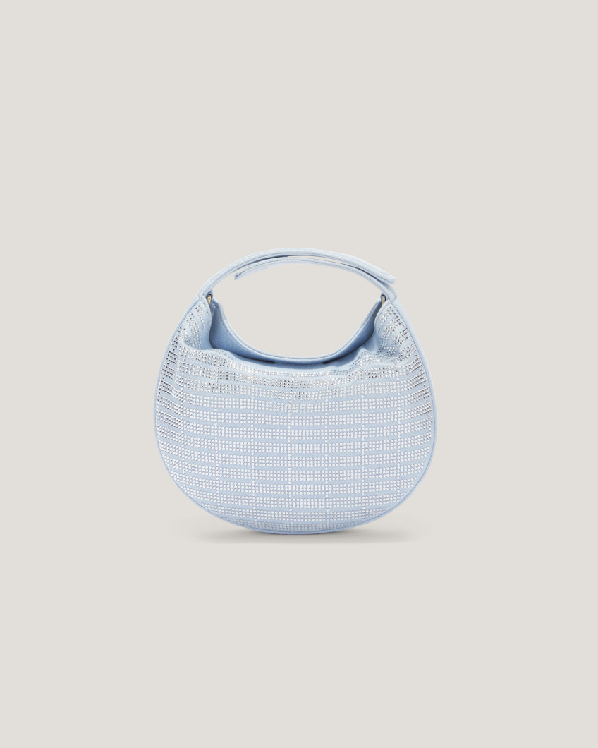 Small Fortune Bag with Blockchain rhinestones