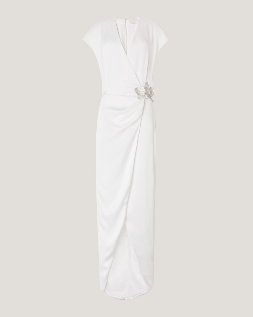 DRESS 78AP 4031 ENVERS SATIN