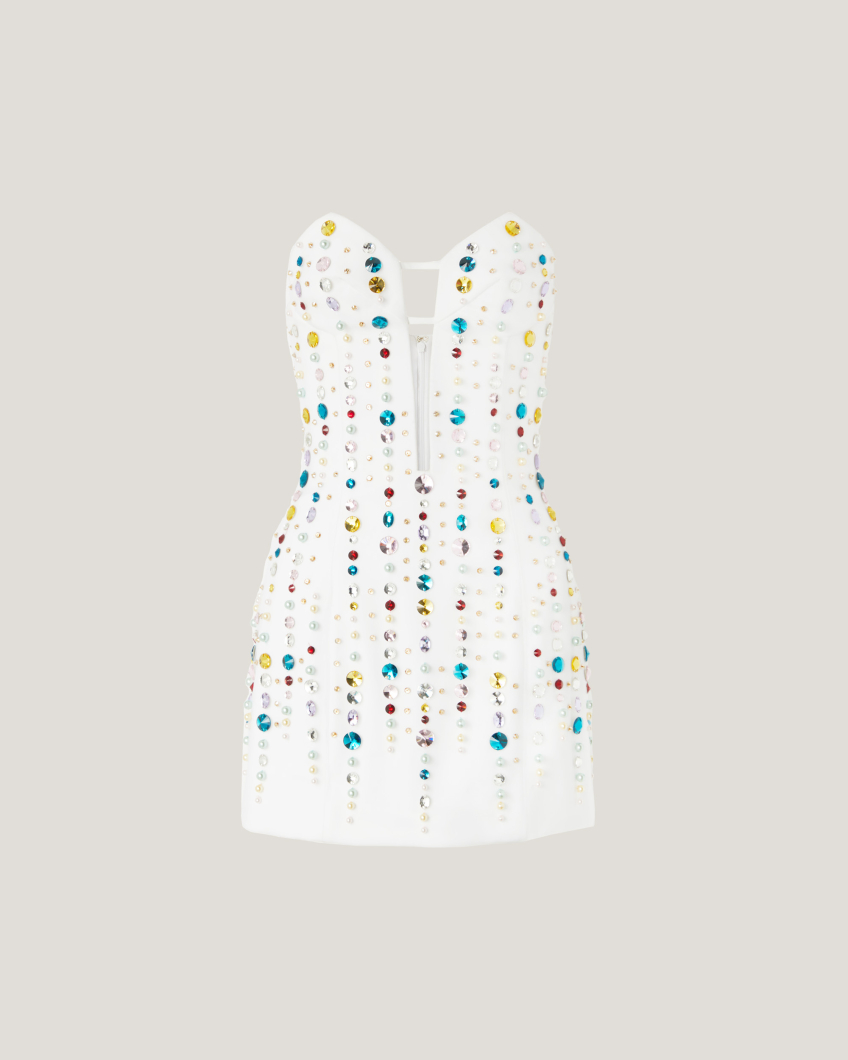 DRESS 78AS 4051 STRASS LINE CADY BIG SUR