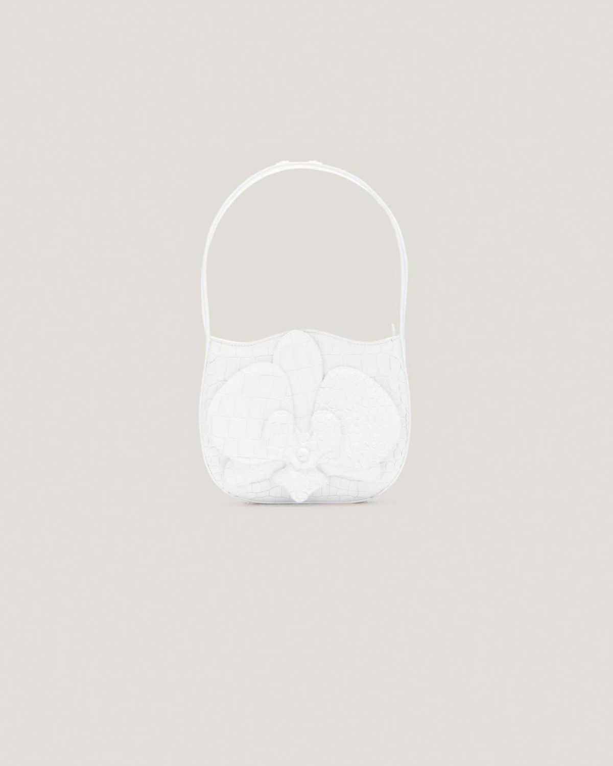 Crocodile leather Orchid Bag | hide_category, Ceremony Bags | Genny
