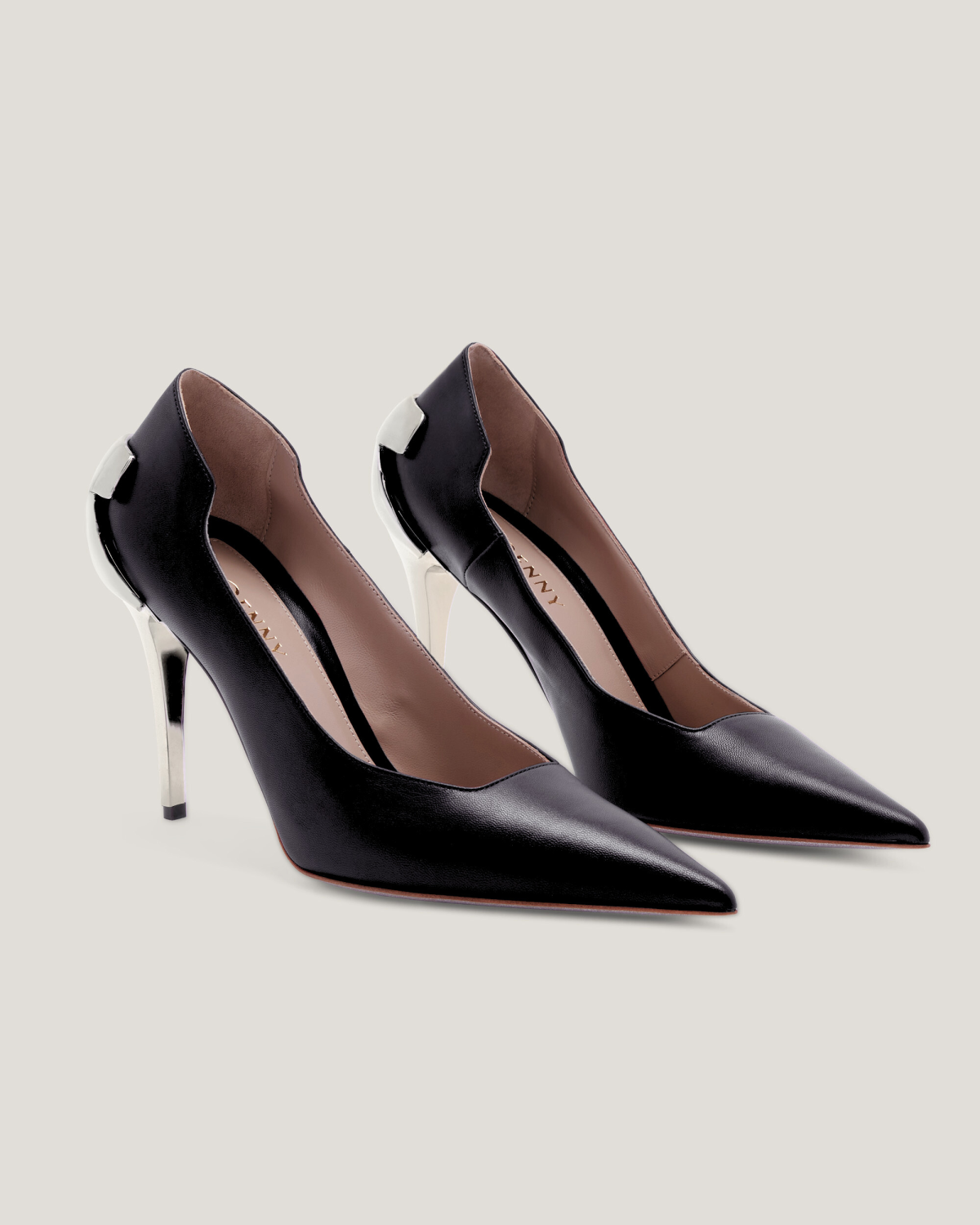 Nappa leather X pumps | | Genny