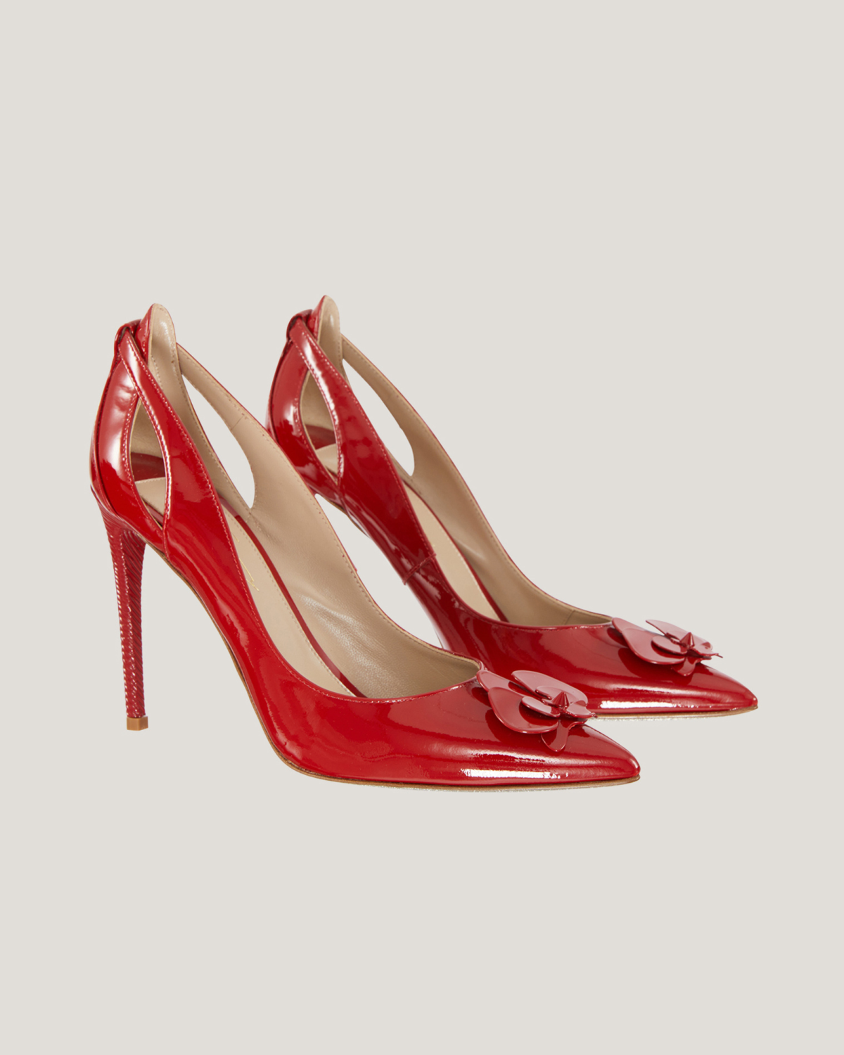Patent leather Orchid pumps | hide_category, Pumps | Genny
