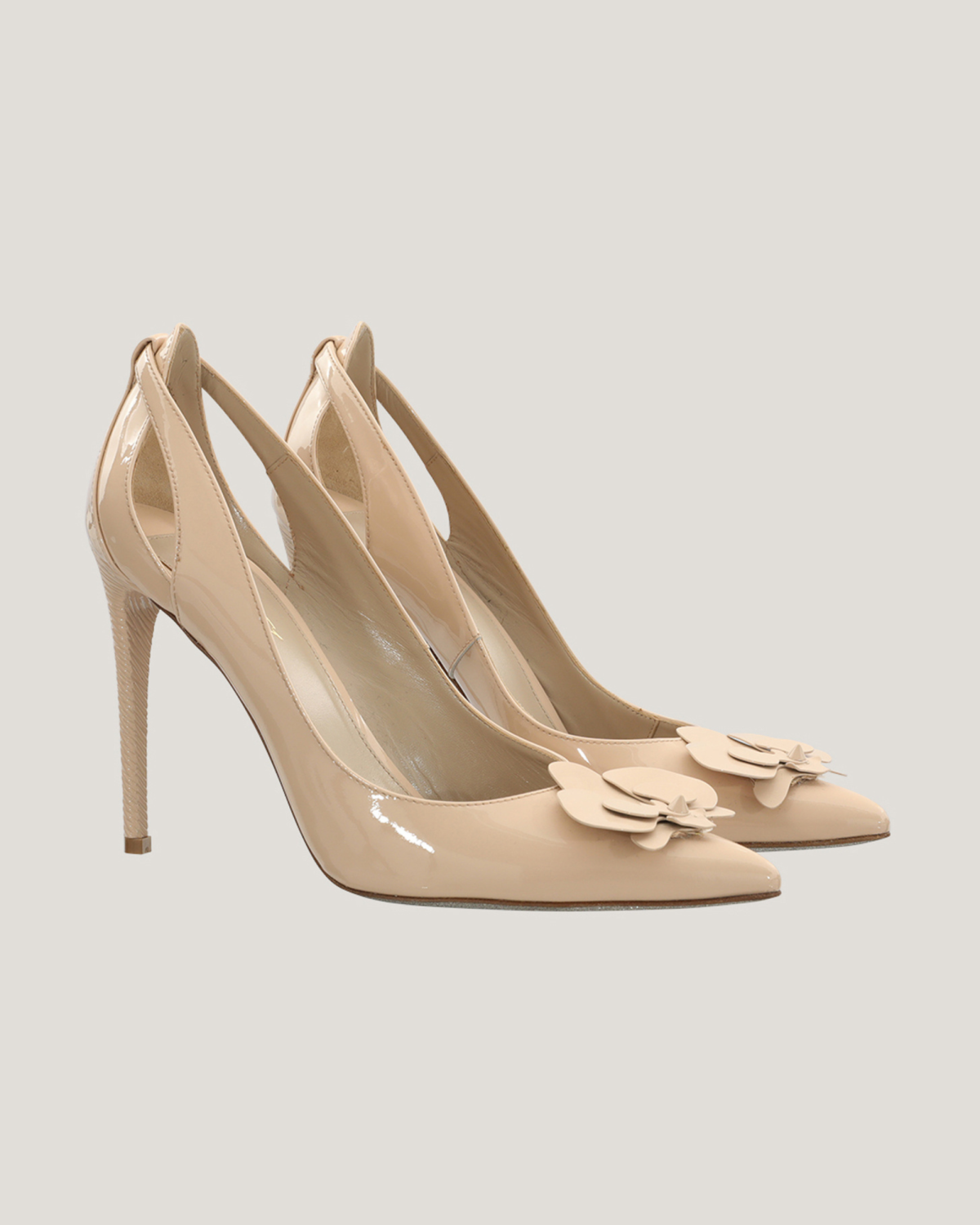 Patent leather Orchid pumps | hide_category, Pumps | Genny