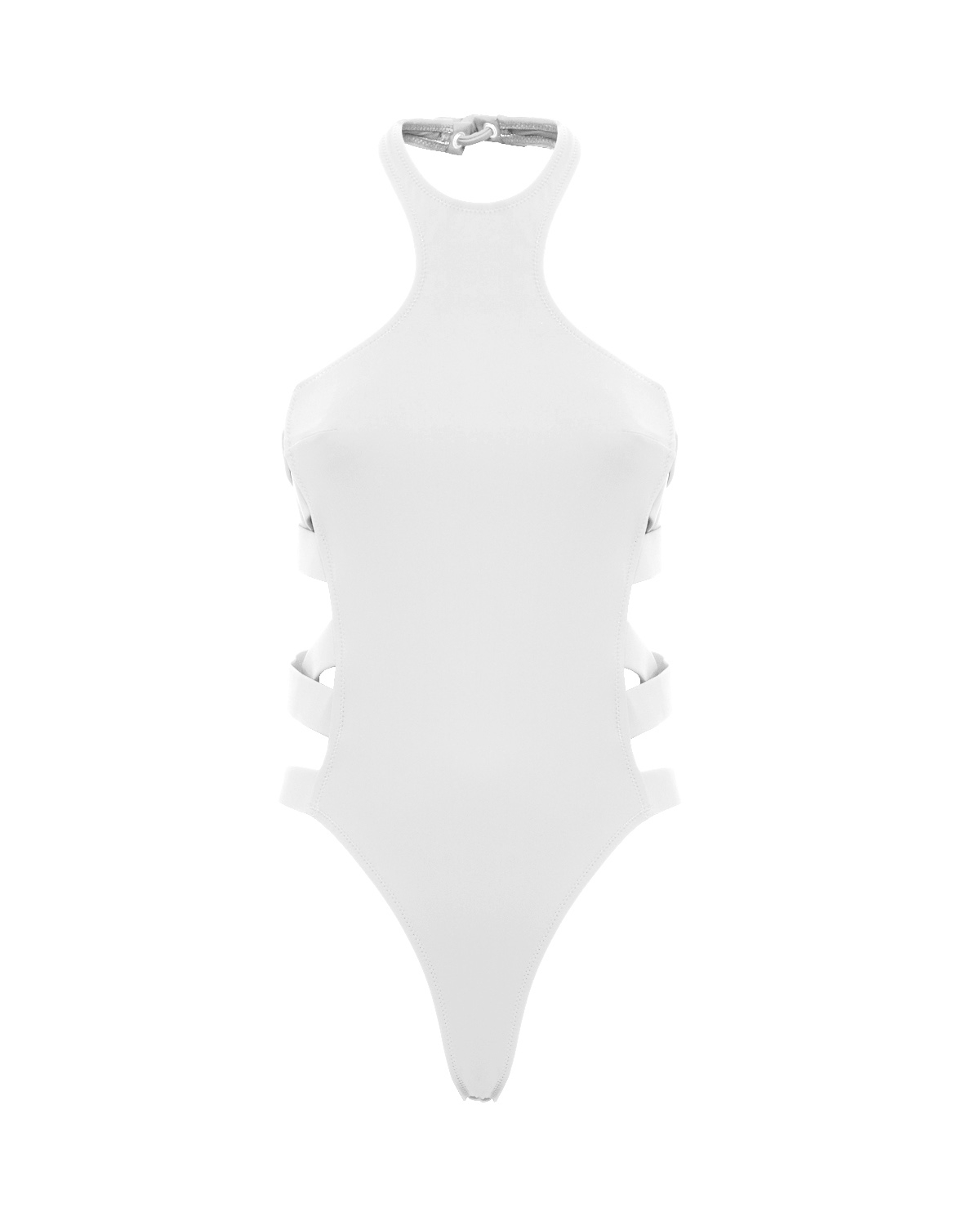 White halter neckline swimsuit | Beachwear, Ready to Wear | Genny
