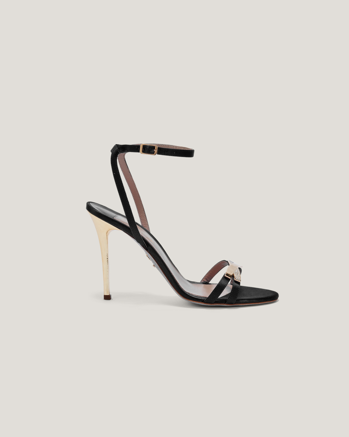 Sandals with X jewel insert | Sandals | Genny