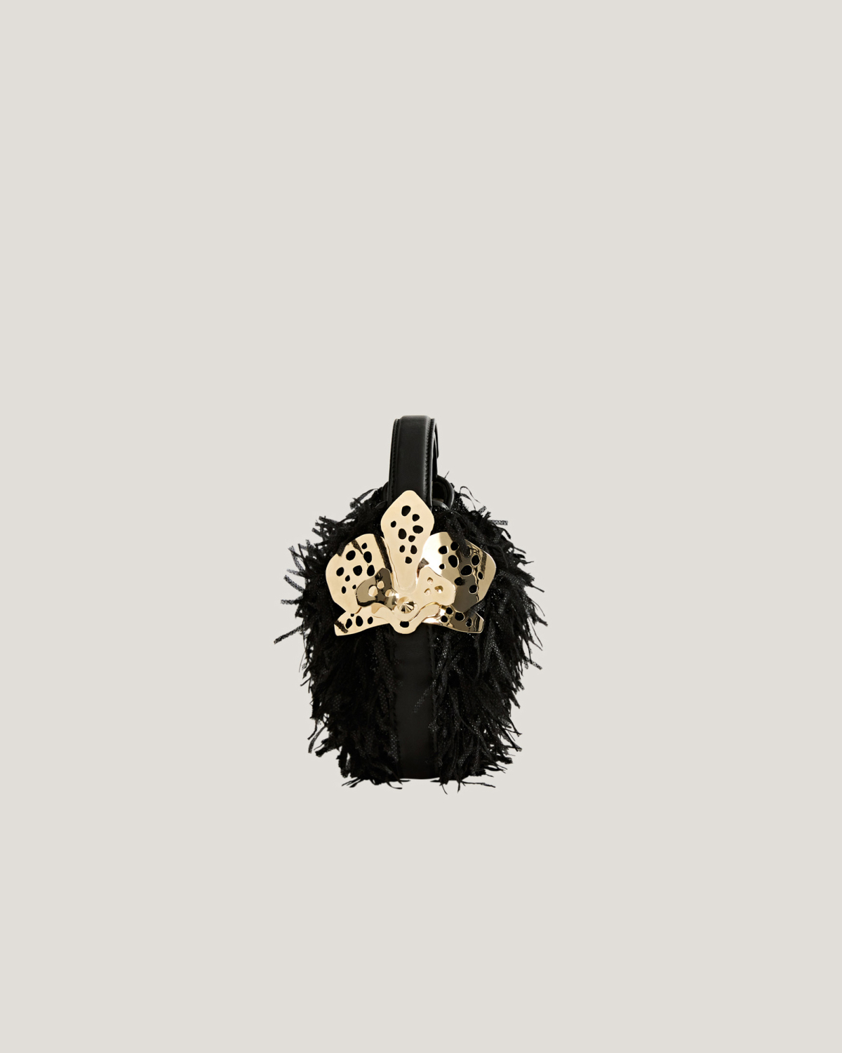 Mini Fortune bag with feather effect | Fortune Bag, Fall Winter 2025, Ceremony Bags, New Arrivals | Genny