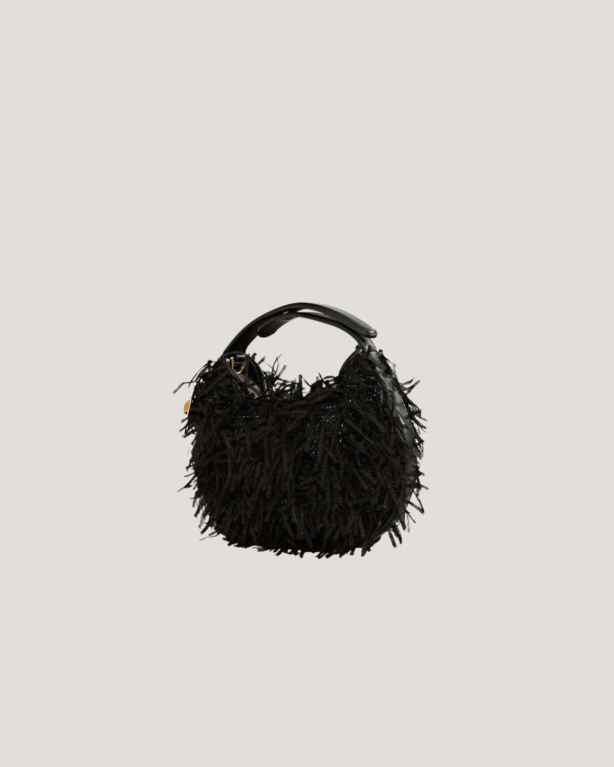 Mini Fortune bag with feather effect | Fortune Bag, Fall Winter 2025, Ceremony Bags, New Arrivals | Genny
