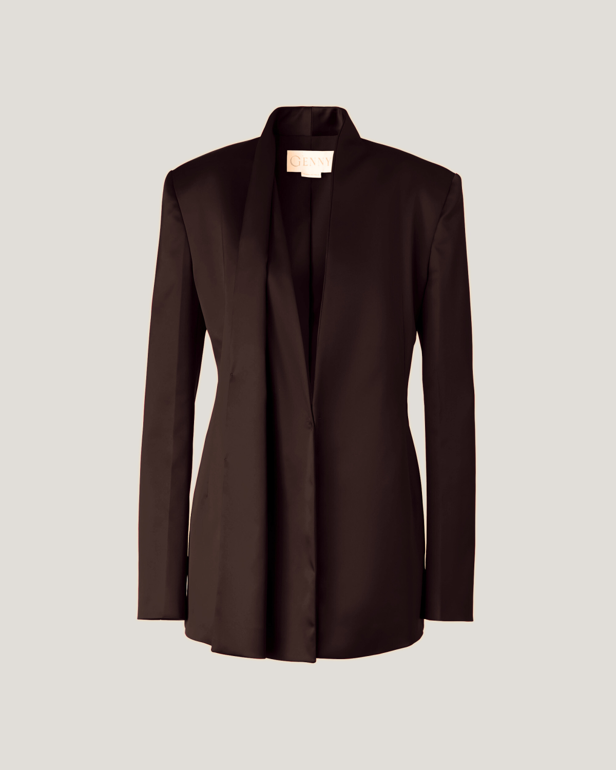 Satin jacket | Coats & Jackets, Ricercabili, Blazer, Ready to Wear | Genny