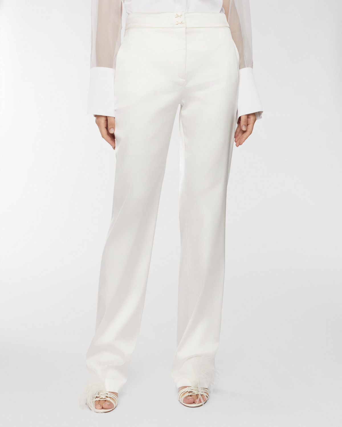 Tailored pants | Resort 2025 Collection, Skirts & Trousers, Trousers, Spring Summer 2025, Ceremony Outfit, Formal Suit, Mother’s Day Gifts, Ready to Wear, New Arrivals, Private sale, Private sale, Sale- mid season | Genny