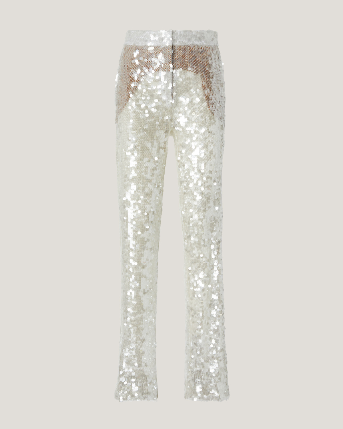 Sequin tailored pants | Resort 2025 Collection, Skirts & Trousers, Trousers, Spring Summer 2025, Embroideries and sequins, Ready to Wear, New Arrivals, Private sale | Genny