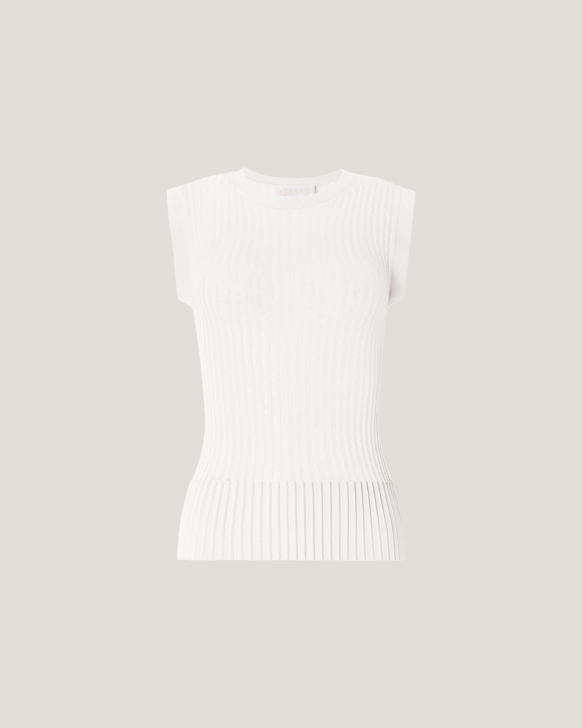 Pleated top | Resort 2025 Collection, Knitted tops, Tops & Blouses, Knitwear, Spring Summer 2025, Mother’s Day Gifts, Ready to Wear, New Arrivals, Private sale, Sale- mid season, Private sale | Genny