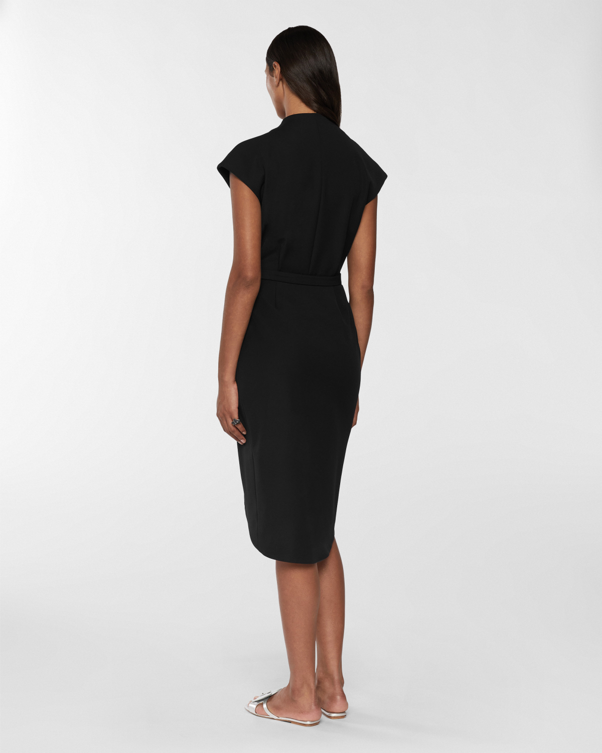 Orchid belted wrap dress | Resort 2025 Collection, Dresses & Jumpsuits, Daily dresses, Spring Summer 2025, Midi Dresses, Ready to Wear, New Arrivals, Private sale, Private sale, Sale- mid season | Genny