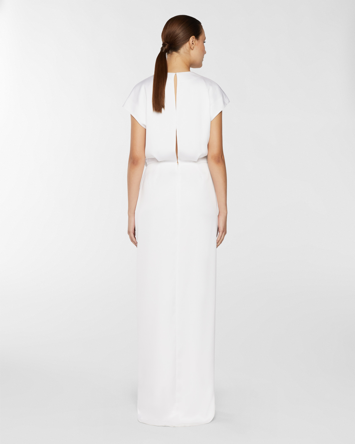 Long wrap dress | Resort 2025 Collection, Dresses & Jumpsuits, Evening and Cocktail dresses, Spring Summer 2025, Ceremony Outfit, Mother’s Day Gifts, Ready to Wear, New Arrivals, Private sale, Mid season sale -30%, Sale- mid season | Genny