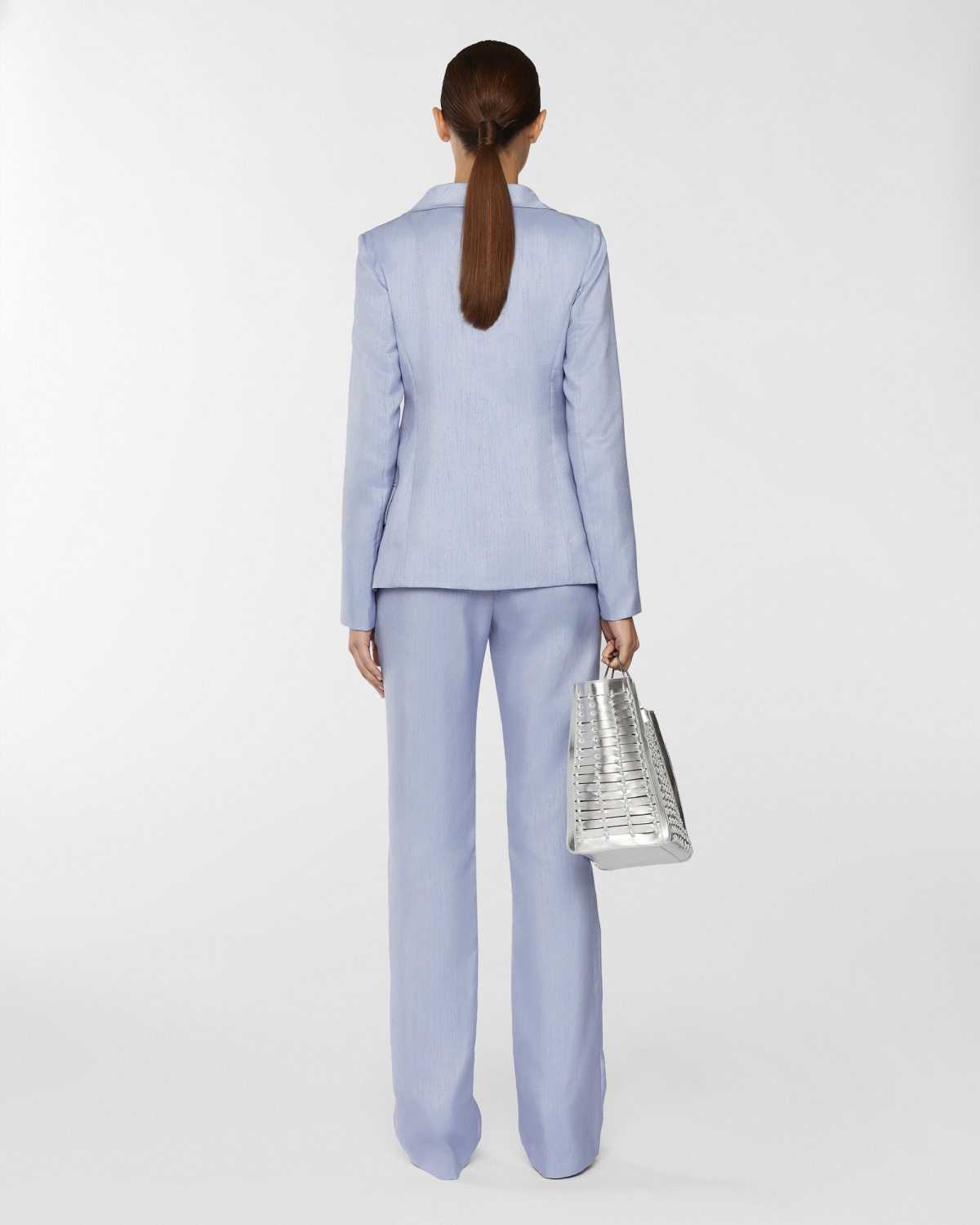 Double-breasted shantung jacket | Resort 2025 Collection, Coats & Jackets, Blazer, Spring Summer 2025, Formal Suit, Ready to Wear, New Arrivals, Private sale, Private sale, Sale- mid season | Genny