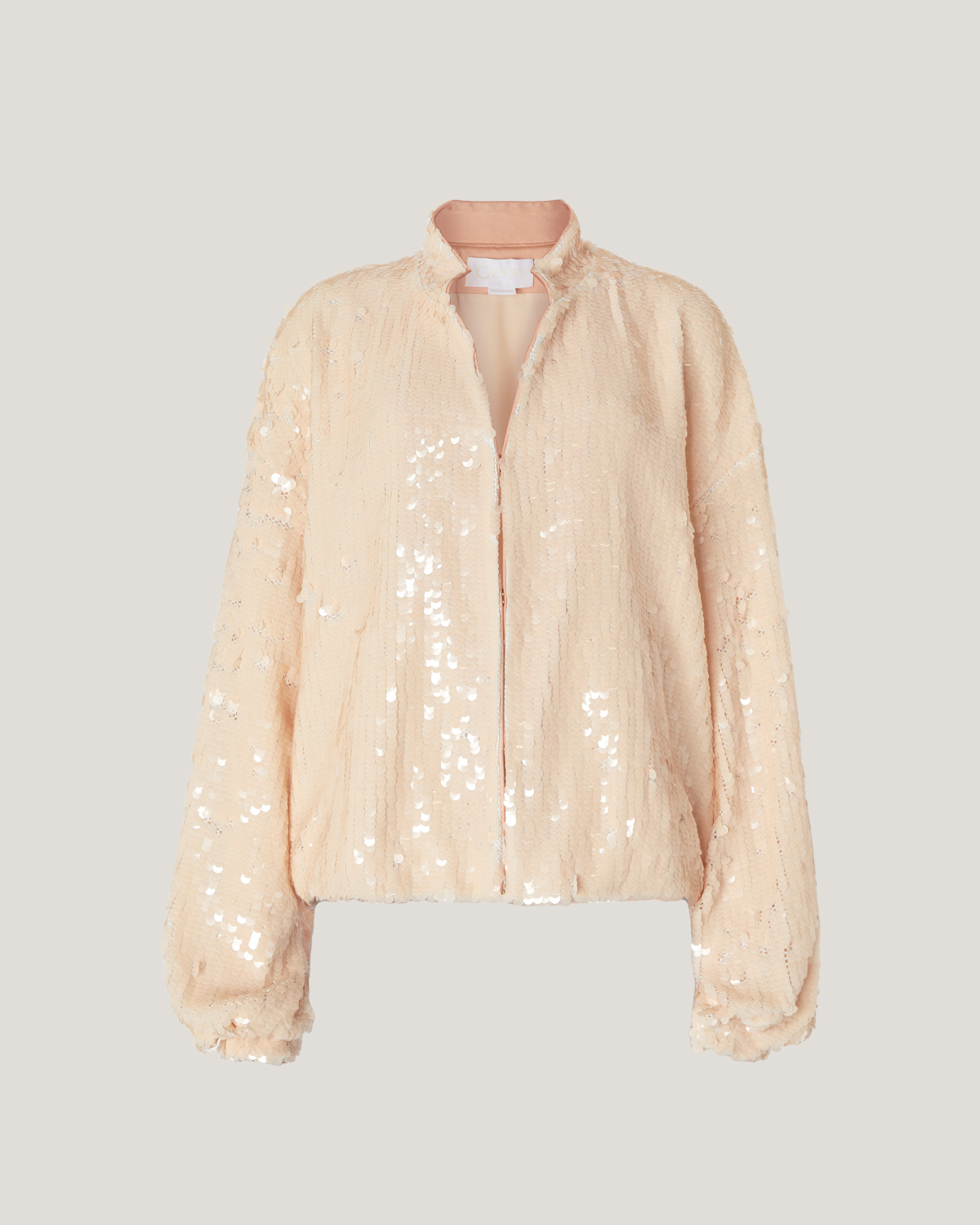 Sequin bomber | Resort 2025 Collection, Coats & Jackets, Jackets, Spring Summer 2025, Embroideries and sequins, Ready to Wear, New Arrivals, Private sale, Mid season sale -30%, Sale- mid season | Genny