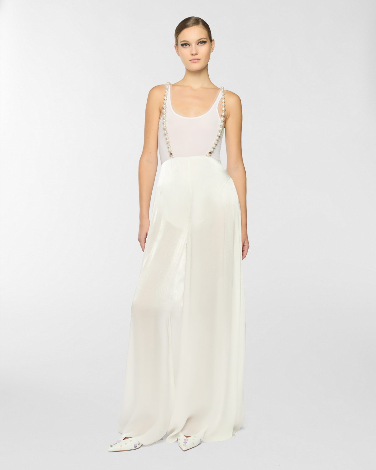 Contrast trim tank top | Spring Summer 2025 Collection, Tops & Blouses, Spring Summer 2025, Ready to Wear, New Arrivals, Private sale | Genny