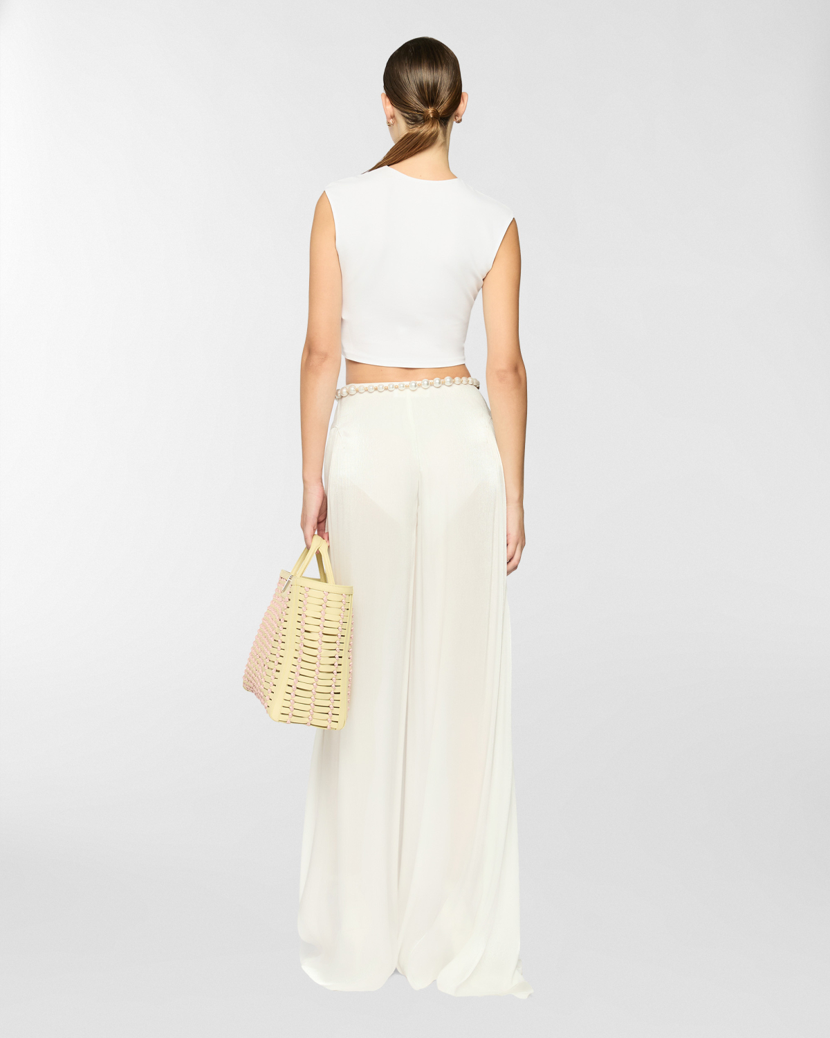Sleeveless crop top | Spring Summer 2025 Collection, Mother’s Day Gifts, Tops & Blouses, Crop tops, Spring Summer 2025, Ready to Wear, New Arrivals, Private sale | Genny