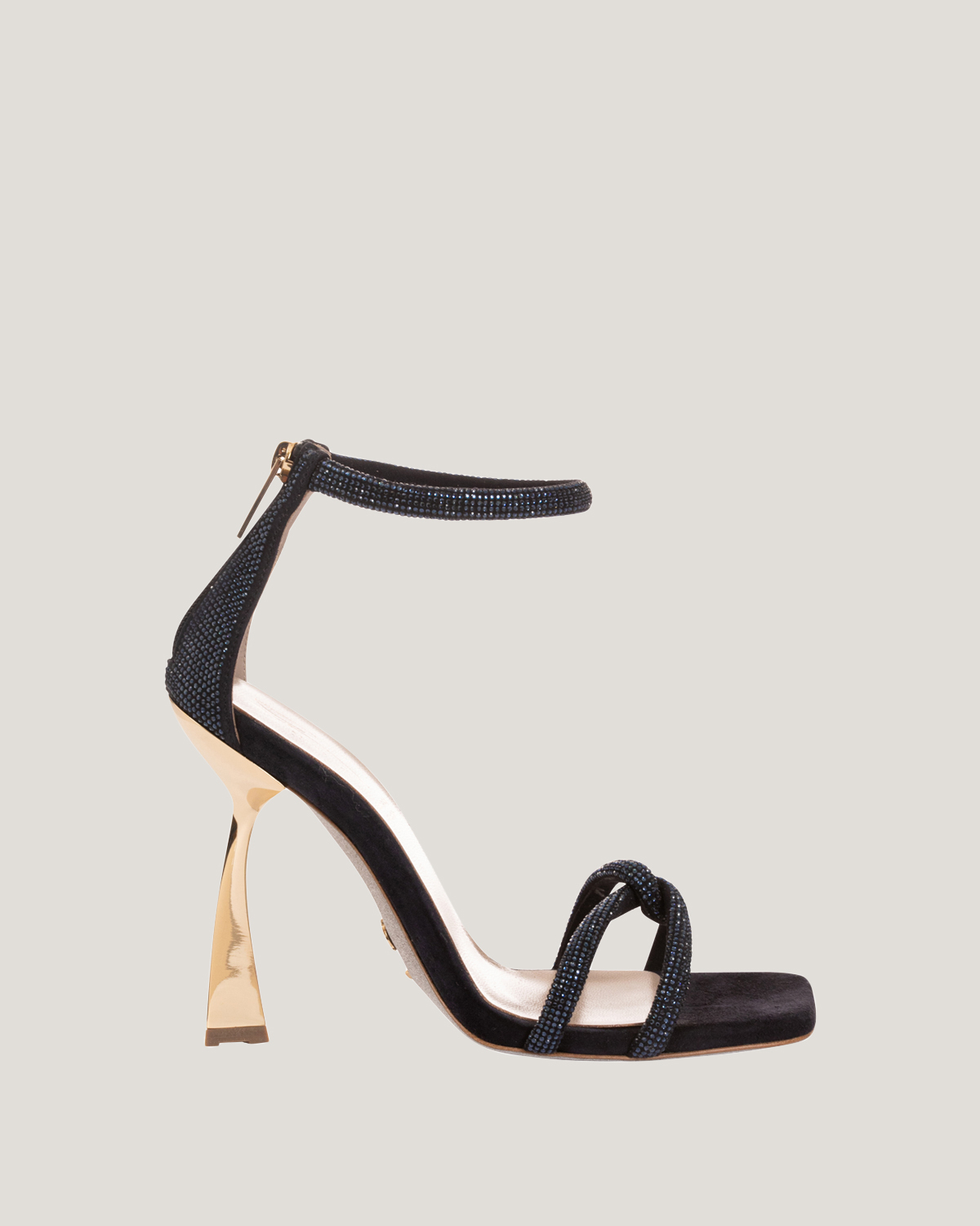 Blue sandals with rhinestones | Shoes , Ricercabili, Sandals | Genny