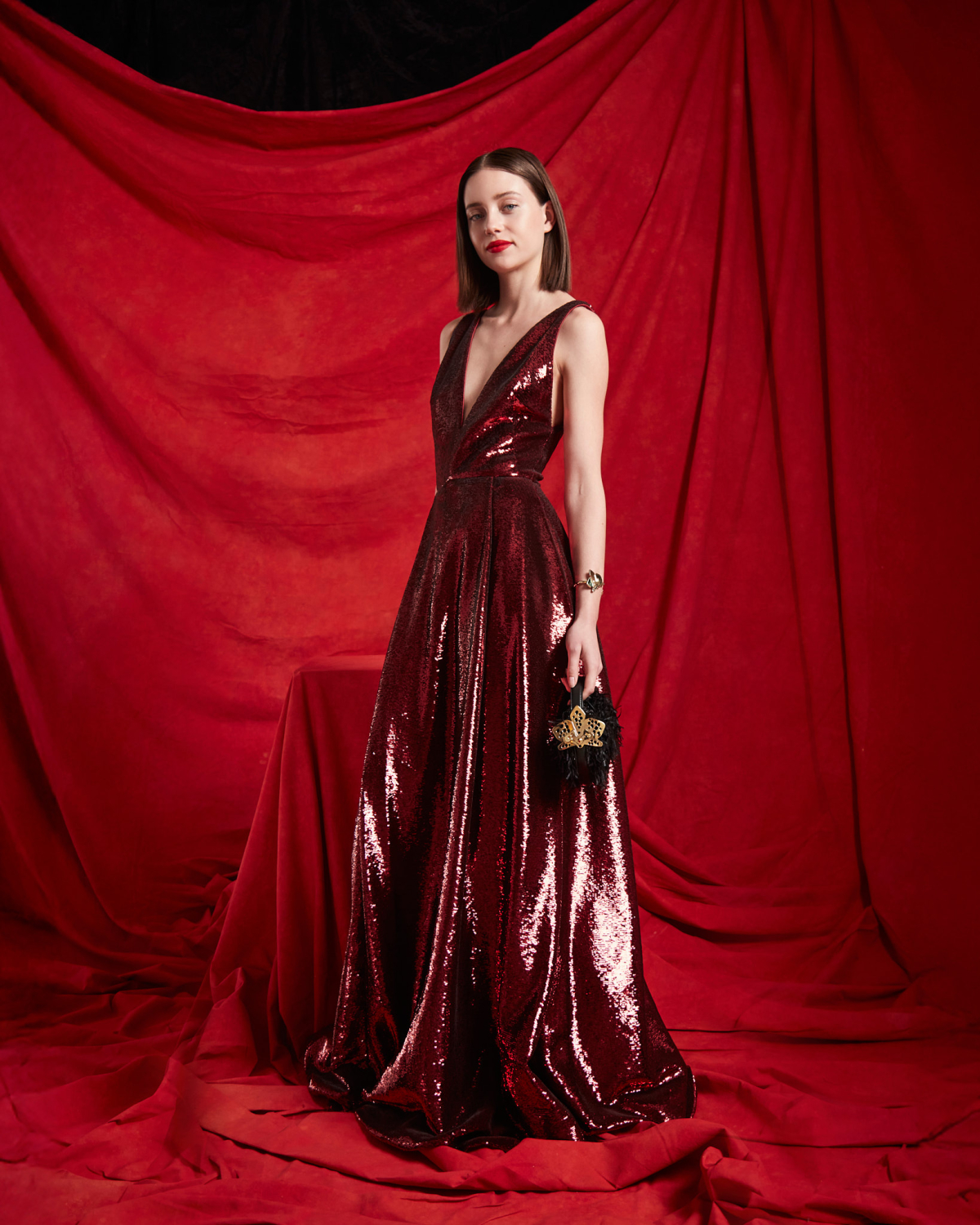 Long dress with open back | Fall Winter 2025 | Genny