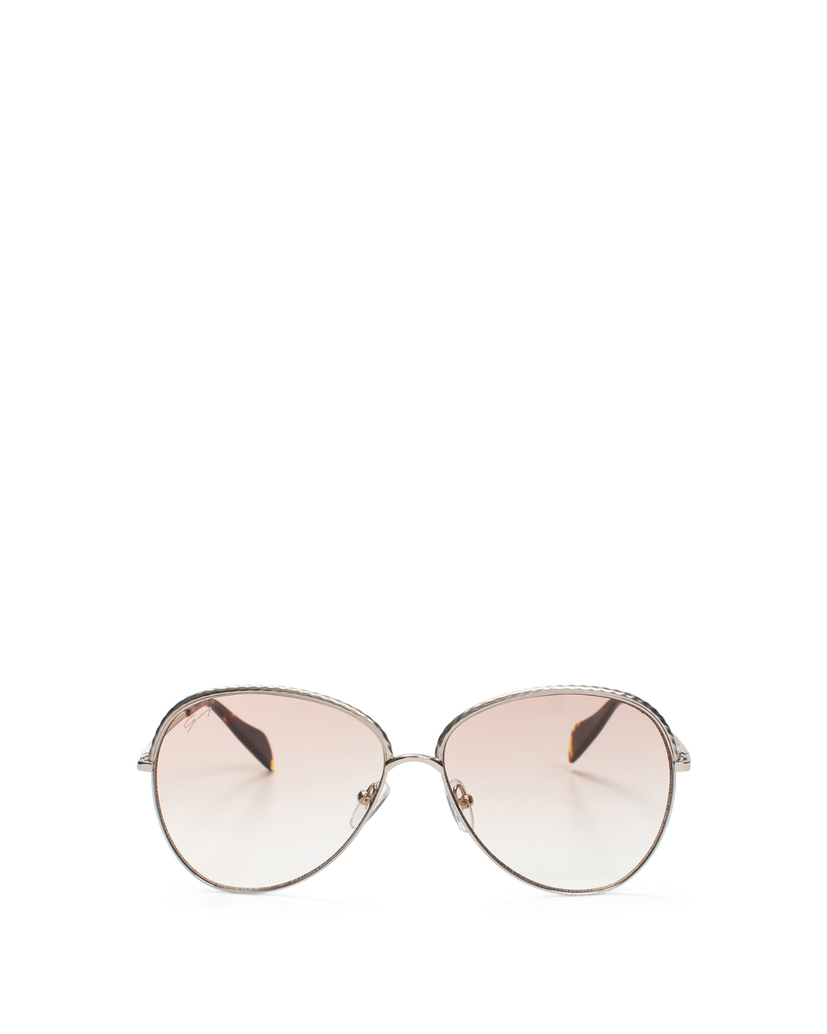 Braided grey round-frame sunglasses | Sunglasses, Ricercabili | Genny