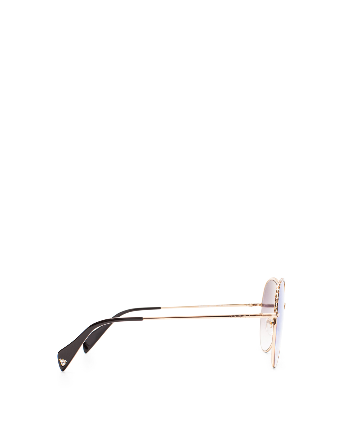 Braided gold round-frame sunglasses | Sunglasses, Ricercabili | Genny