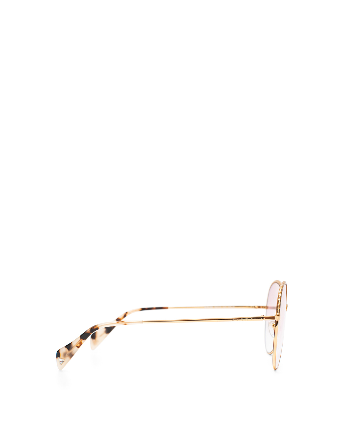 Braided gold round-frame sunglasses | Sunglasses, Ricercabili | Genny