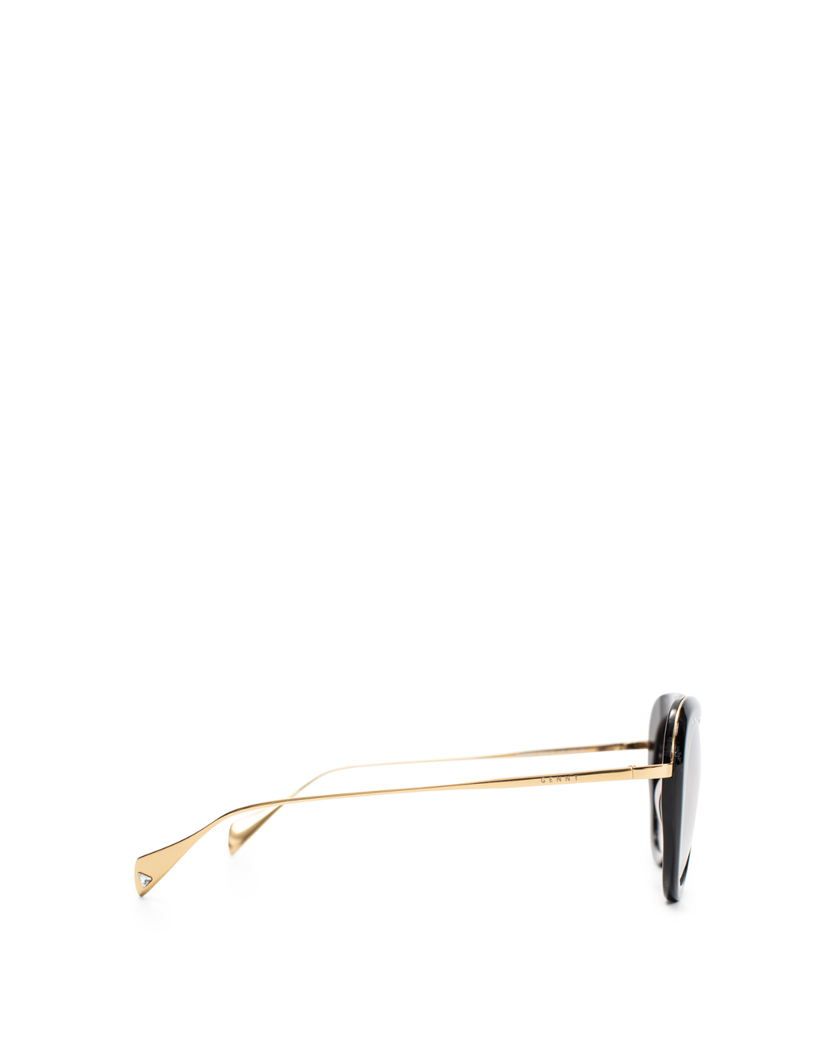 Black aviator sunglasses with gradient lenses | Sunglasses, Ricercabili | Genny