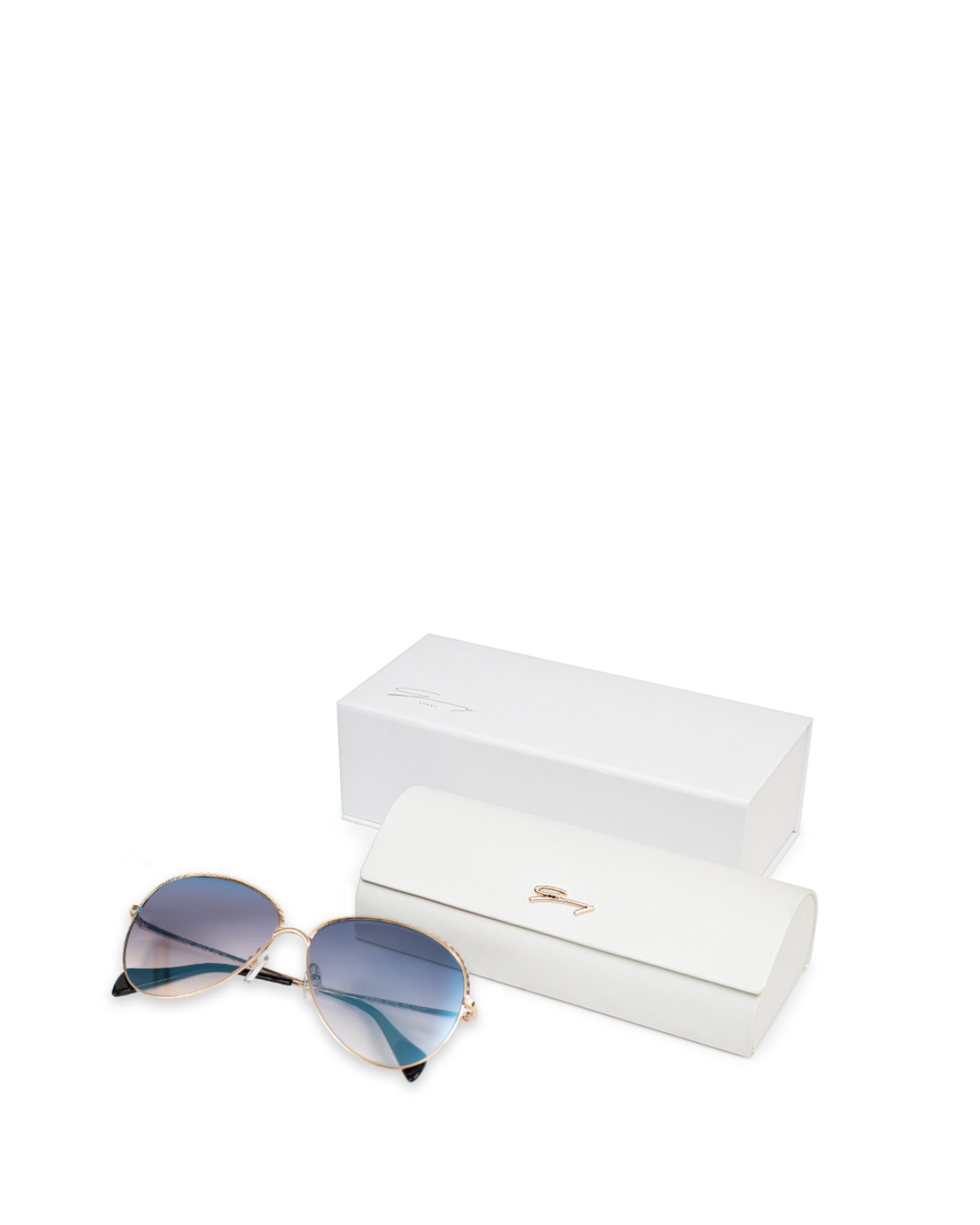 Braided gold round-frame sunglasses | Sunglasses, Ricercabili | Genny