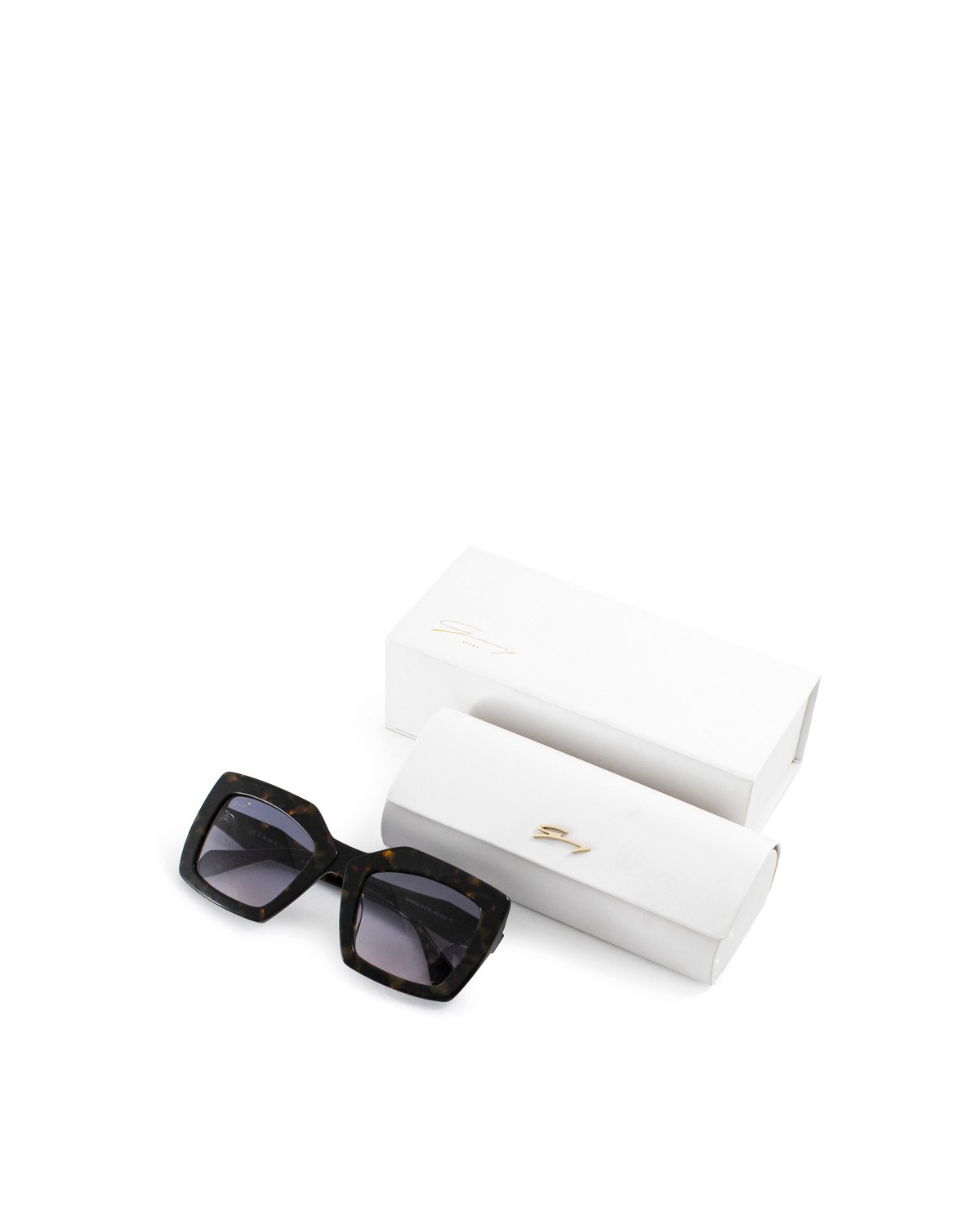 Square tortoiseshell sunglasses | Sunglasses, Ricercabili | Genny