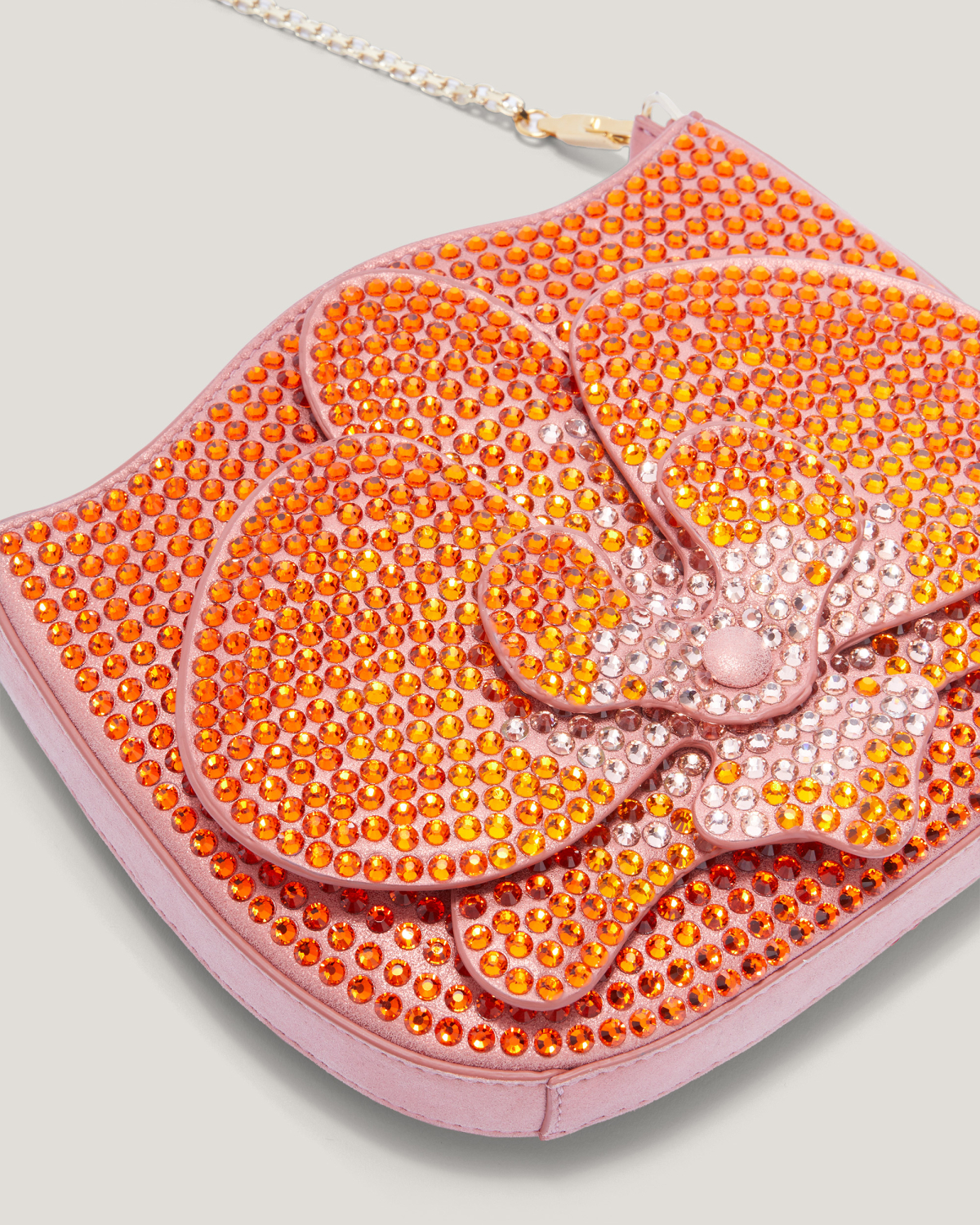 Orchid Bag with Rhinestones | hide_category, Embroideries and sequins, Ceremony Bags | Genny